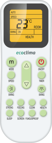 Сплит система Ecoclima ECLCA-H18/4R1C/ECL-H18/4R1C(U) - описание: кассетный, площадь охл/нагрева 50 кв.м,неинвертор.